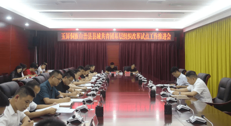 玉屏侗族自治县共青团基层组织改革试点工作推进会召开