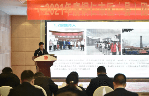 铜仁共青团召开2021年度工作述职评议会