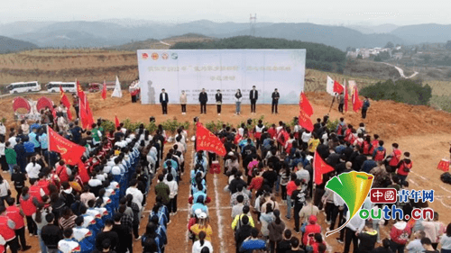 中国青年网 | 铜仁市开展2022年“我为家乡捐棵树·同心共建春晖林”活动
