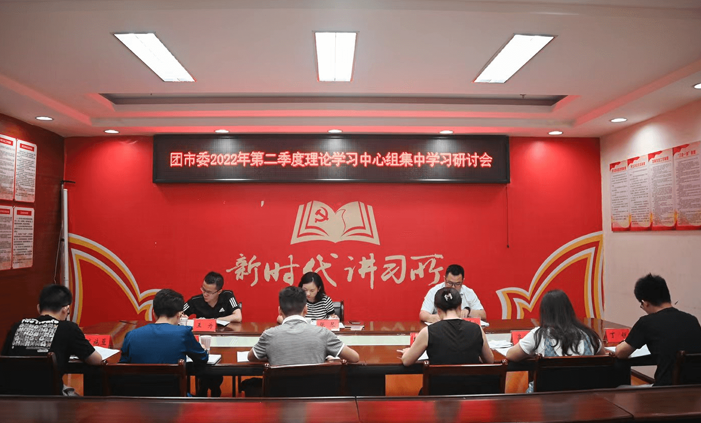 团市委召开2022年第二季度理论学习中心组集中学习研讨会