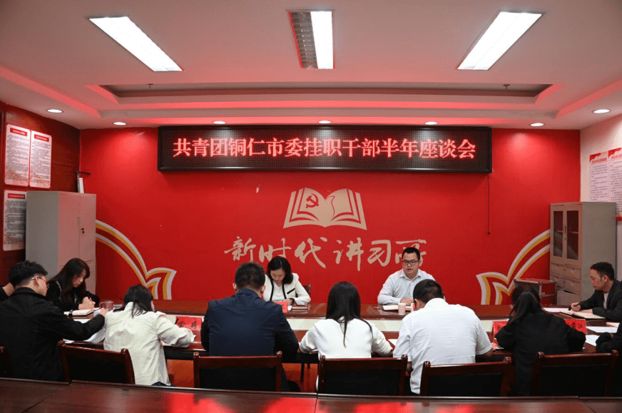 团市委召开挂职干部半年座谈会