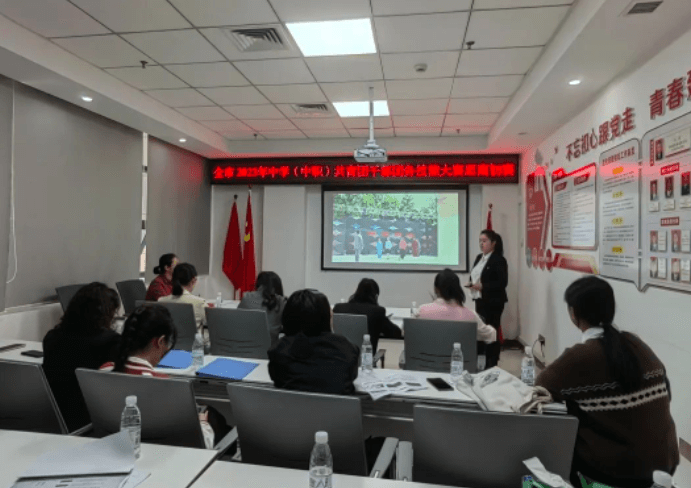 2023年铜仁市中学（中职）共青团干部团务技能大赛思南初赛