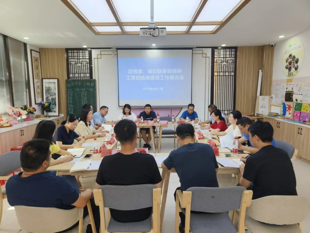 团省委、省妇联调研组来碧调研工青妇场地建设工作