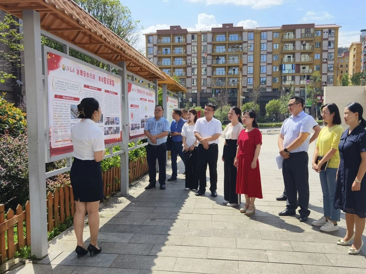 团省委、省妇联调研组来碧调研工青妇场地建设工作