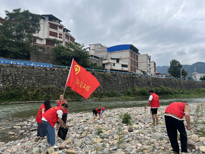 青春先行，防汛有我——合水镇团委积极投身防汛抗旱