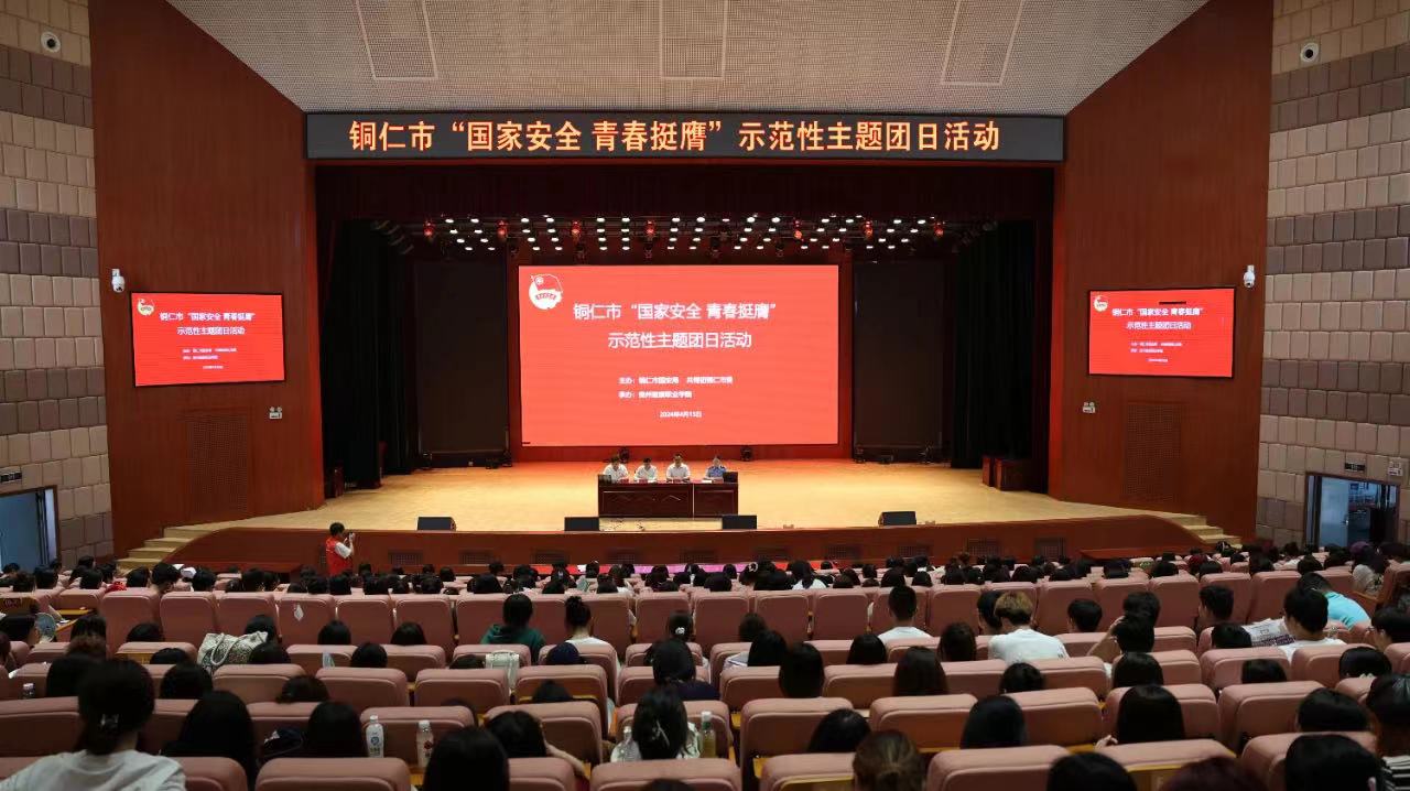 铜仁市各级团组织广泛开展“国家安全 青春挺膺”主题团日活动