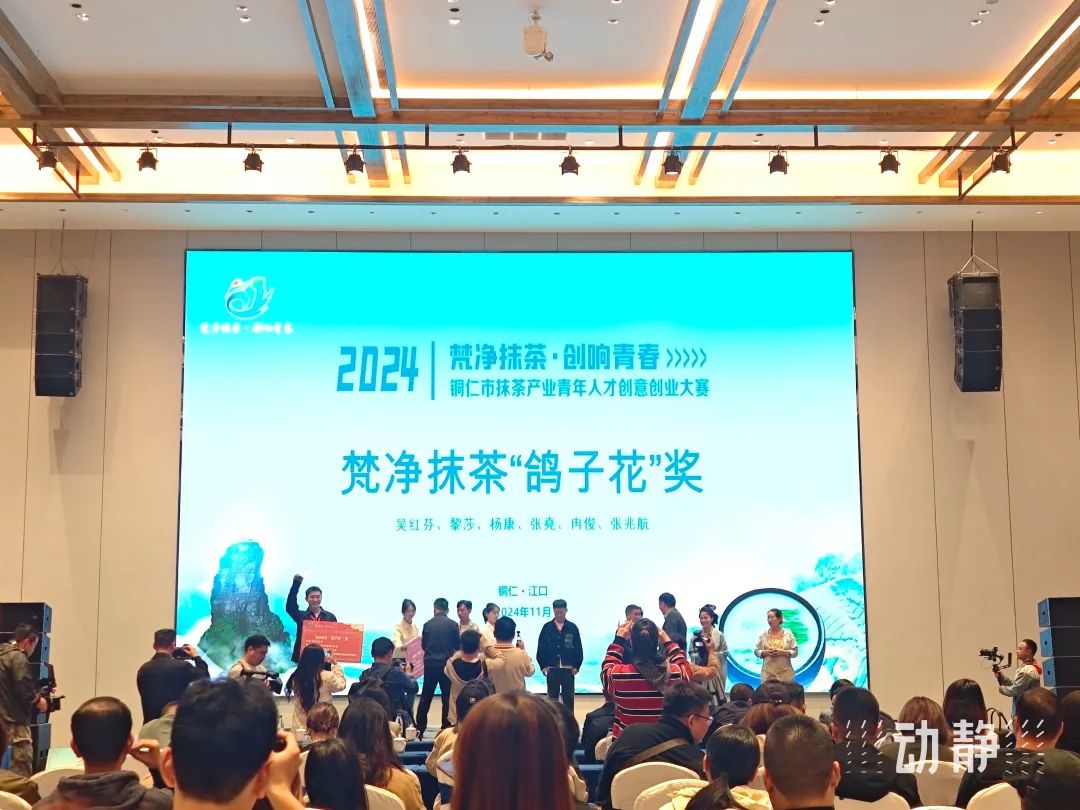 铜仁市抹茶产业青年人才创意创业大赛圆满落幕